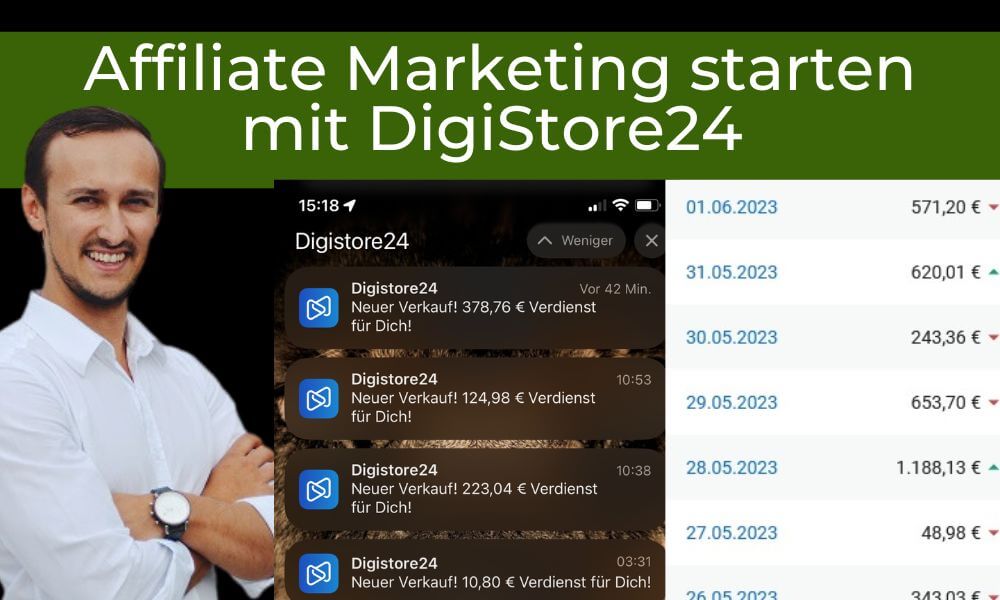 Affiliate Marketing starten mit DigiStore24